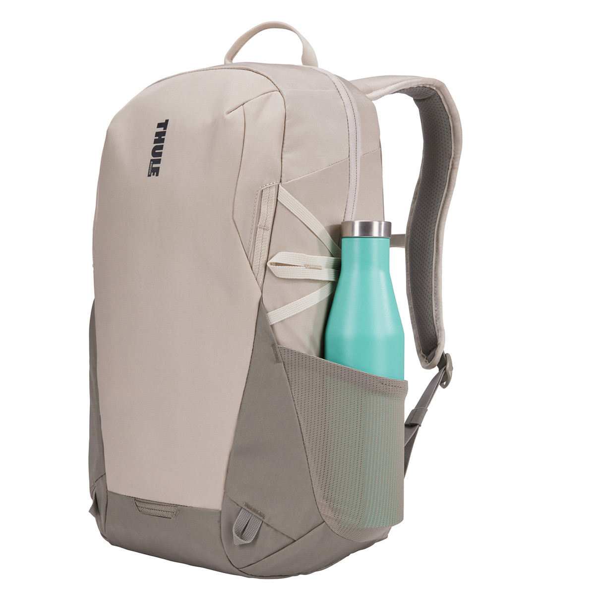 Rucsac urban cu compartiment laptop, Thule, EnRoute Backpack, 21L, Pelican Gray/Vetiver Gray
