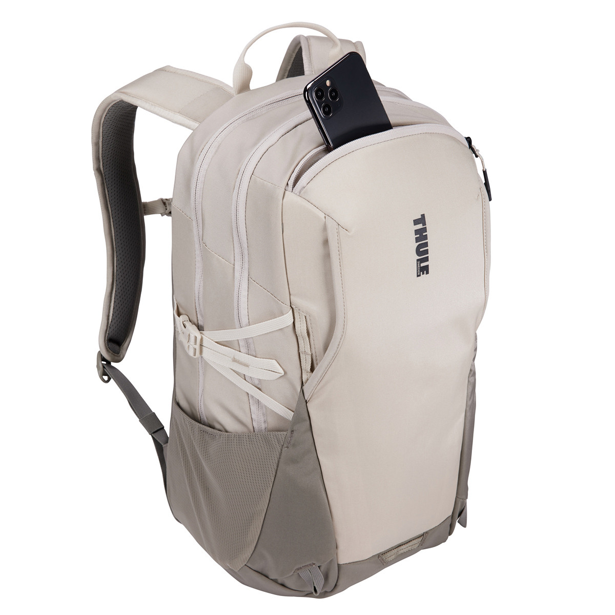 Rucsac urban cu compartiment laptop Thule EnRoute Backpack 23L Pelican Gray/Vetiver Gray