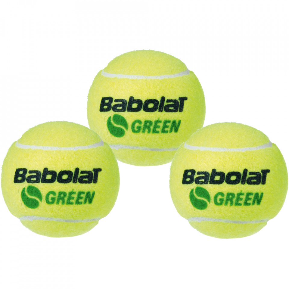 Set 3 Mingi tenis Babolat Green