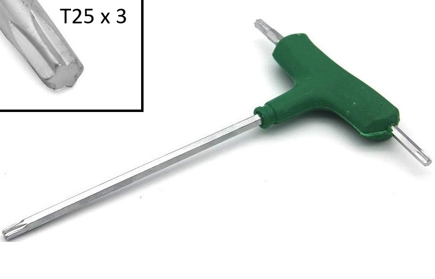 Service reparatii drujbe motocoasa  - Cheie Torx 25 pentru Stihl si Husqvarna