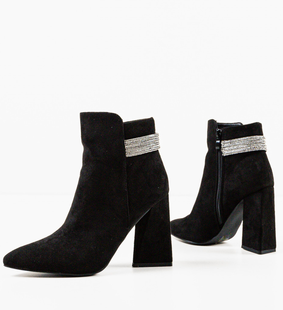 Botine dama fillu negre