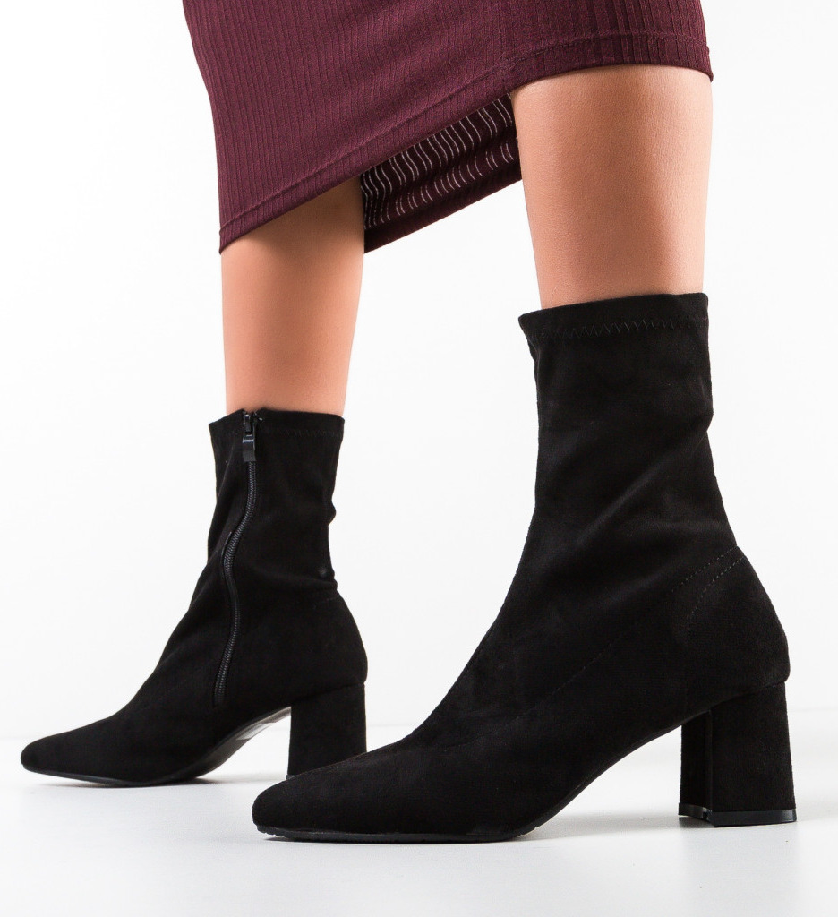 Botine dama stasy negre