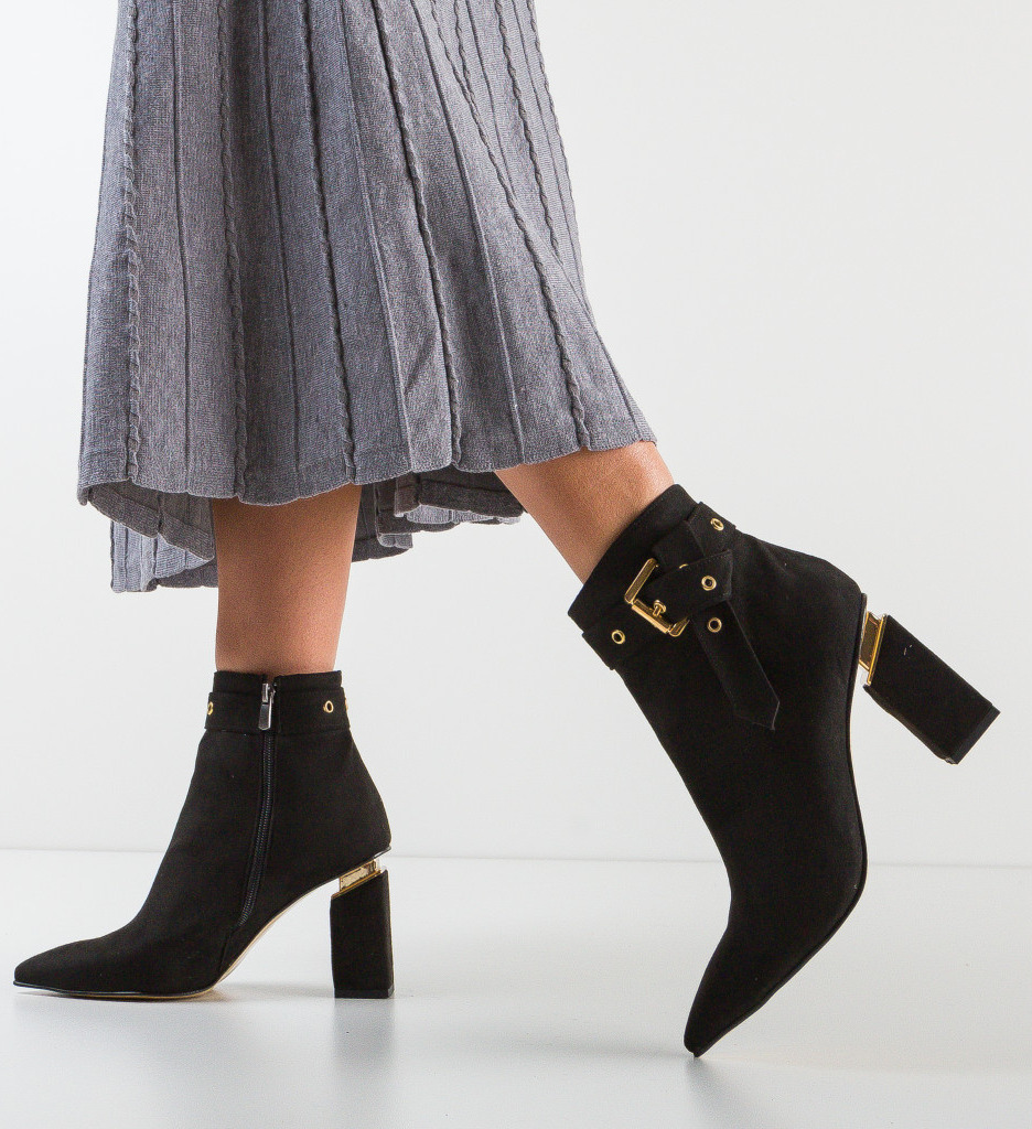 Botine Ziena Negre