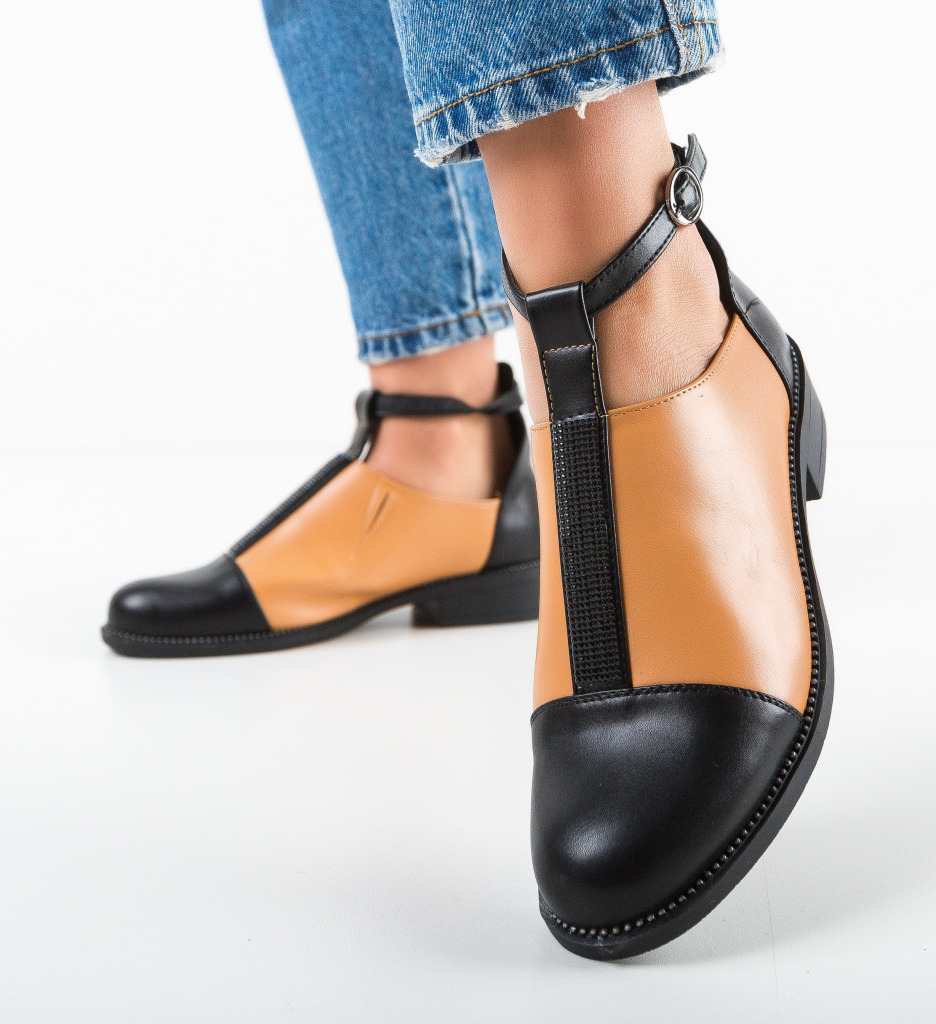 Pantofi casua oplima camel