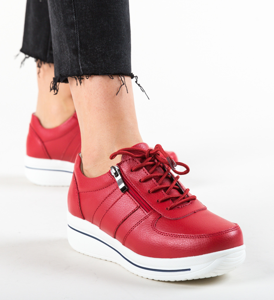 Pantofi Casual Craig Rosii