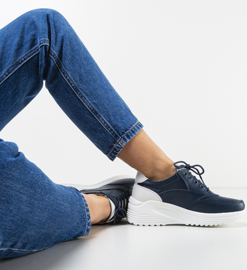 Pantofi casual huang bleumarin 2