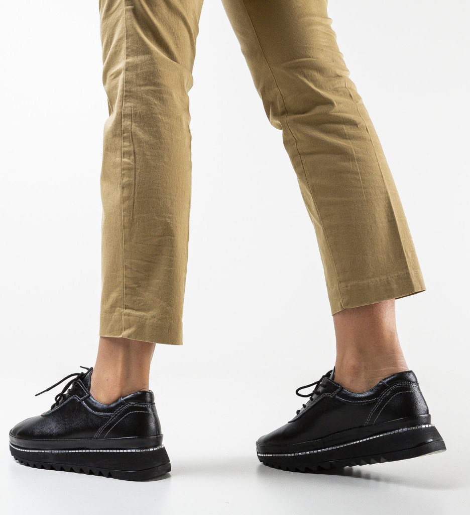 Pantofi Casual Margie Negri
