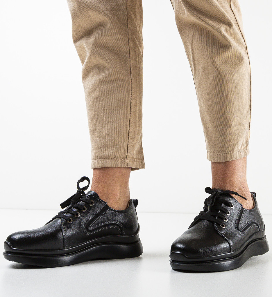 Pantofi casual marquez negri