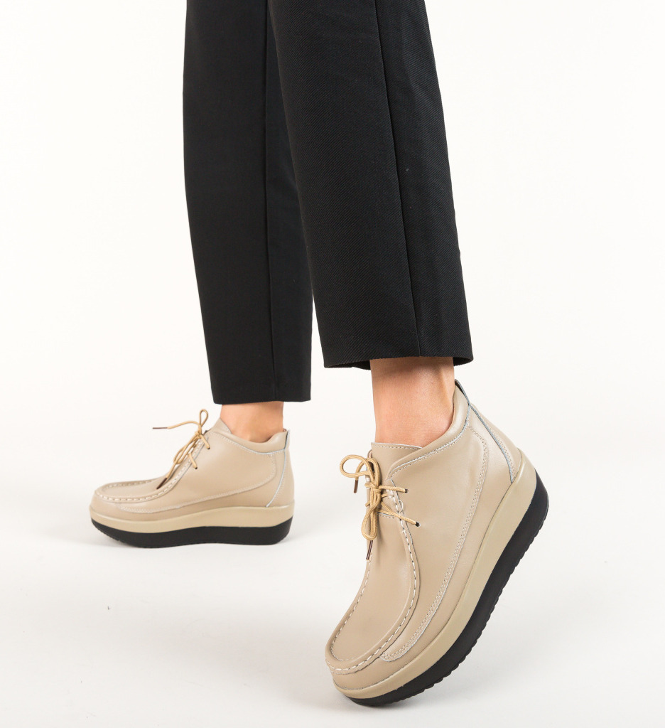 Pantofi Casual Nash Bej