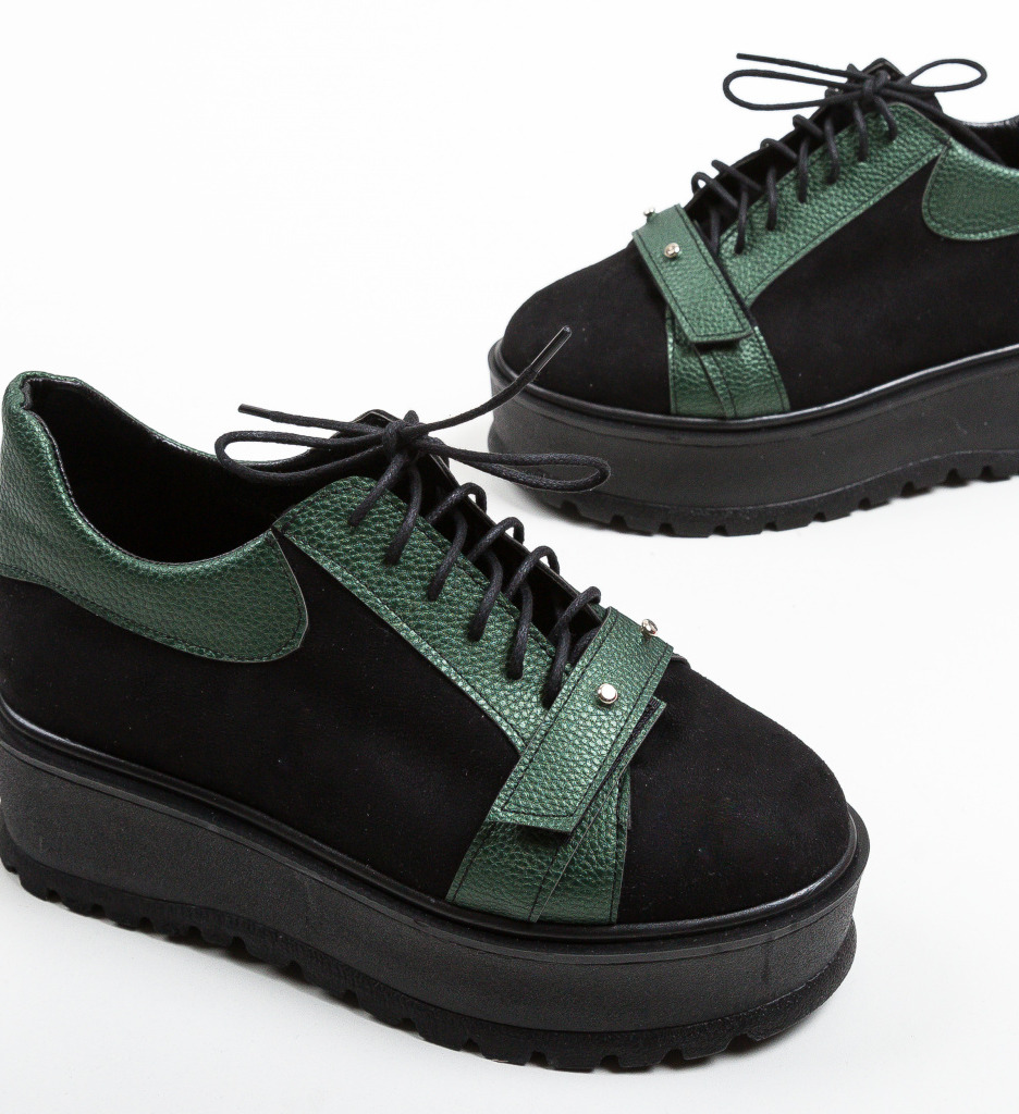 Pantofi Casual Okila Verzi
