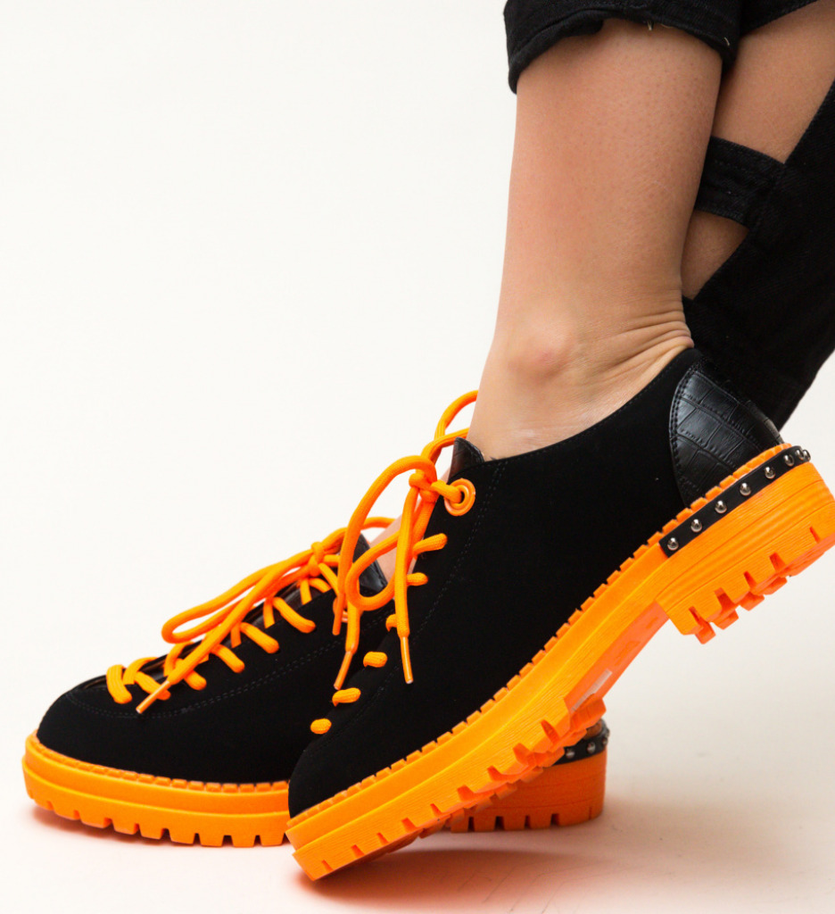 Pantofi Casual Palermo Portocali