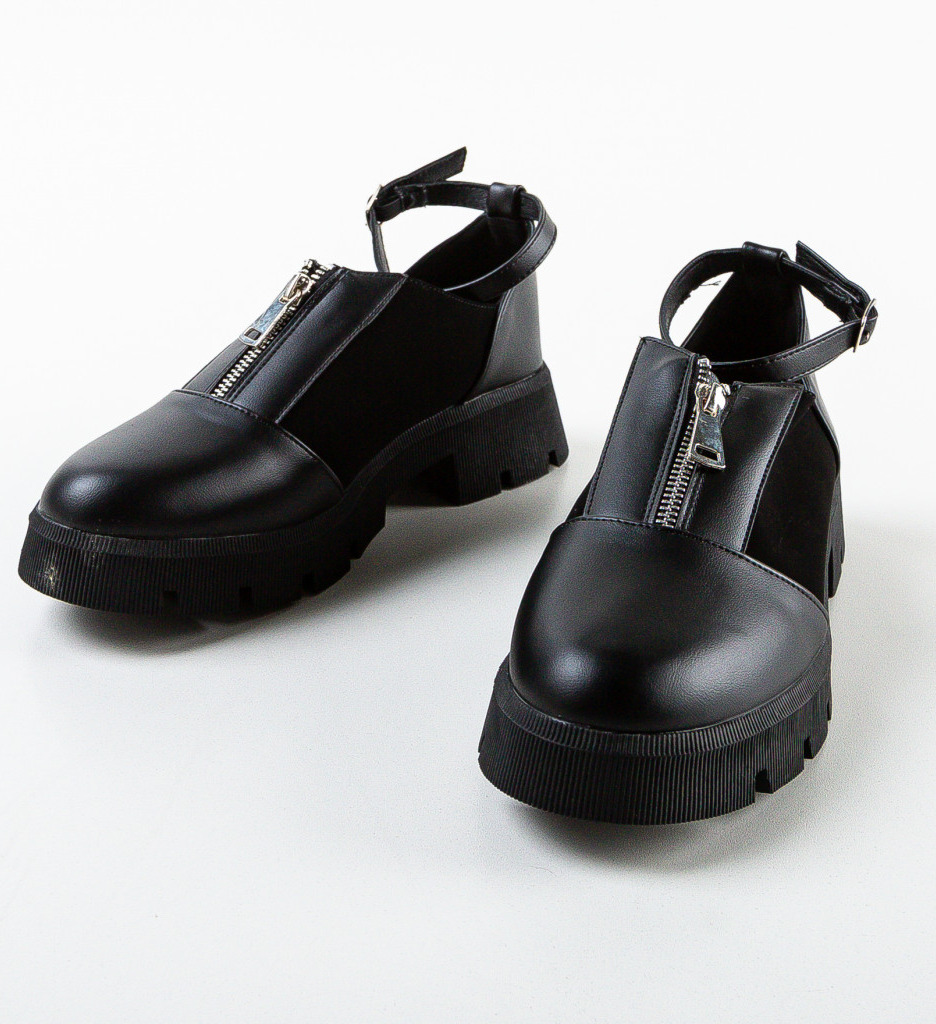Pantofi casual salfamar negri