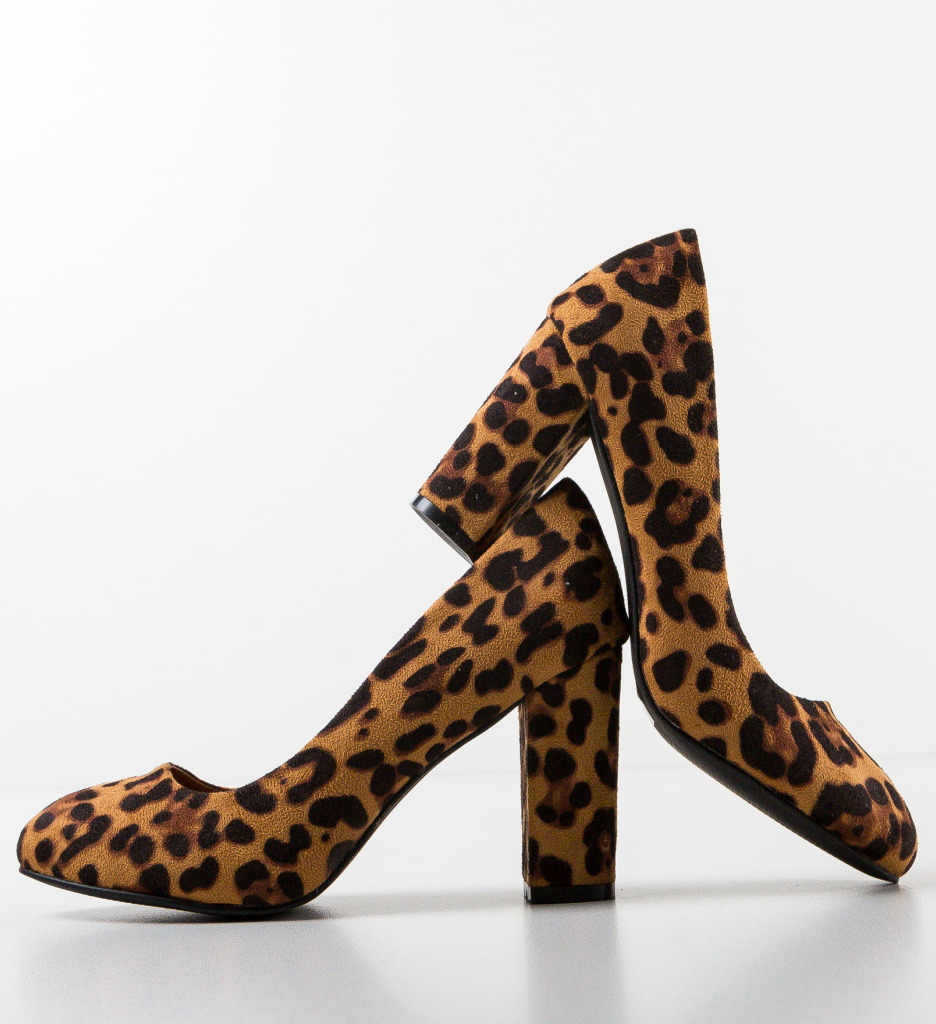 Pantofi dama Jolen Leopard