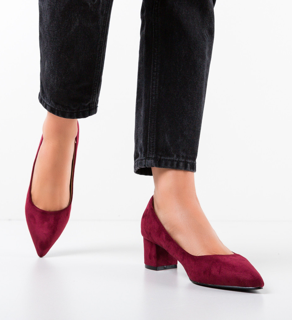 Pantofi dama melody grena