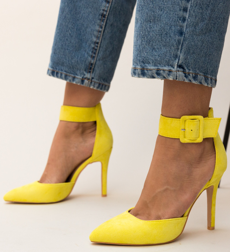 Pantofi Ravlin Galbeni