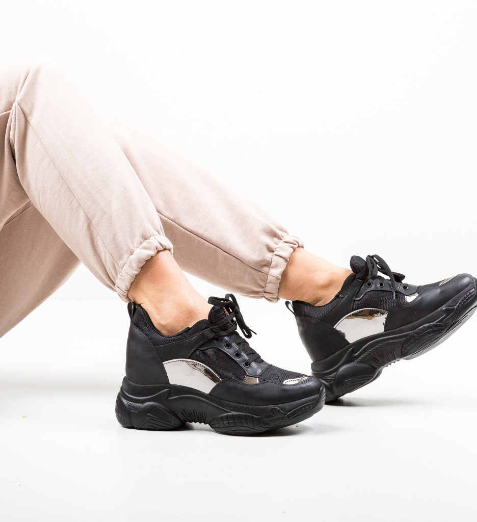 Pantofi Sport Mafina Negri