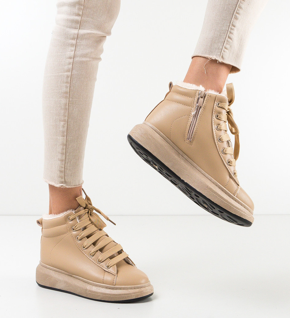 Poze Pantofi Sport Misterlava Camel depurtat.ro 