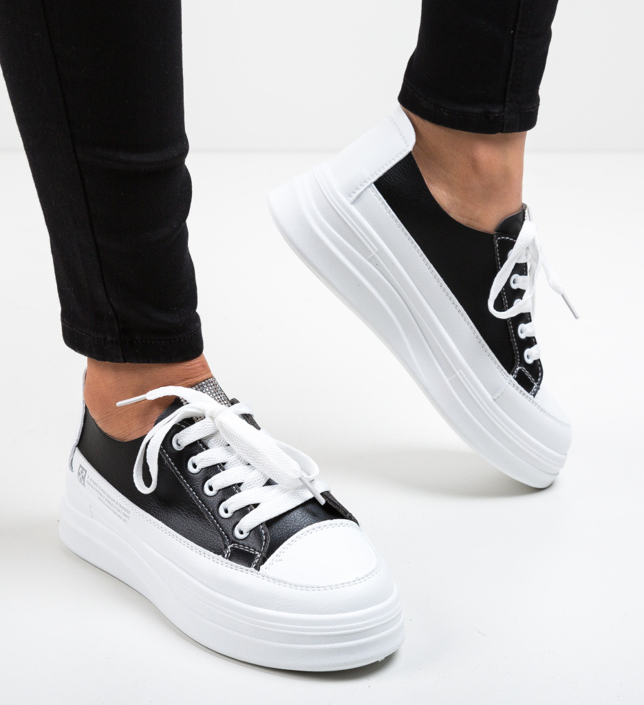 Poze Pantofi Sport Wulf Negri depurtat.ro 