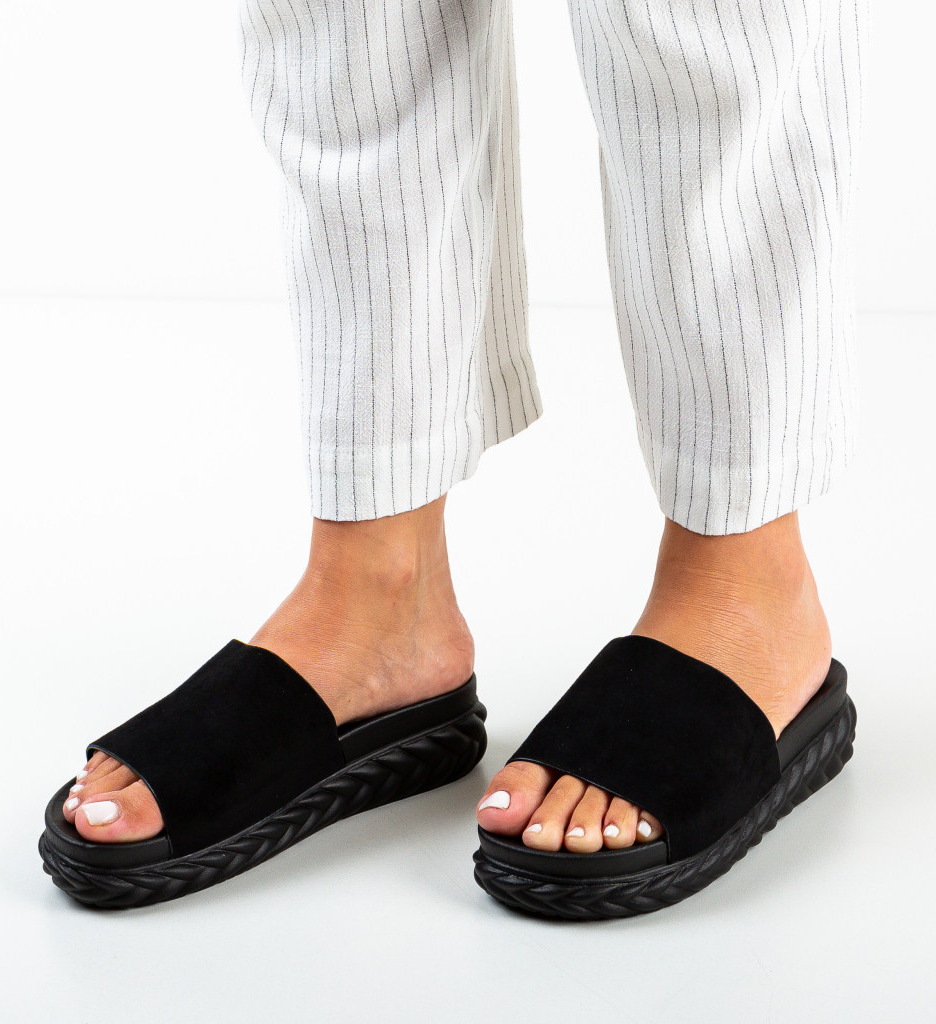 Papuci Touca Negre