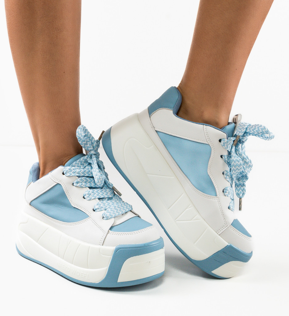 Sneakers dama abena albastri