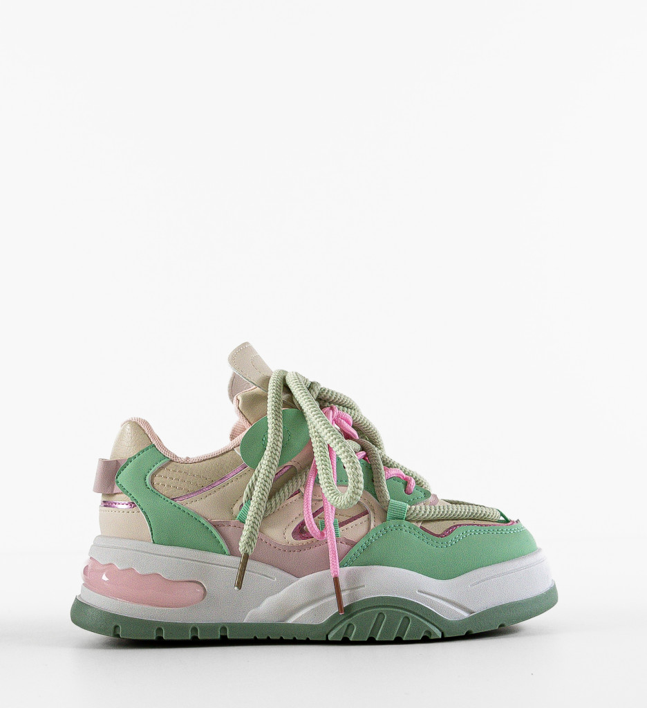 Poze Sneakers dama Godavari Verzi DePurtat