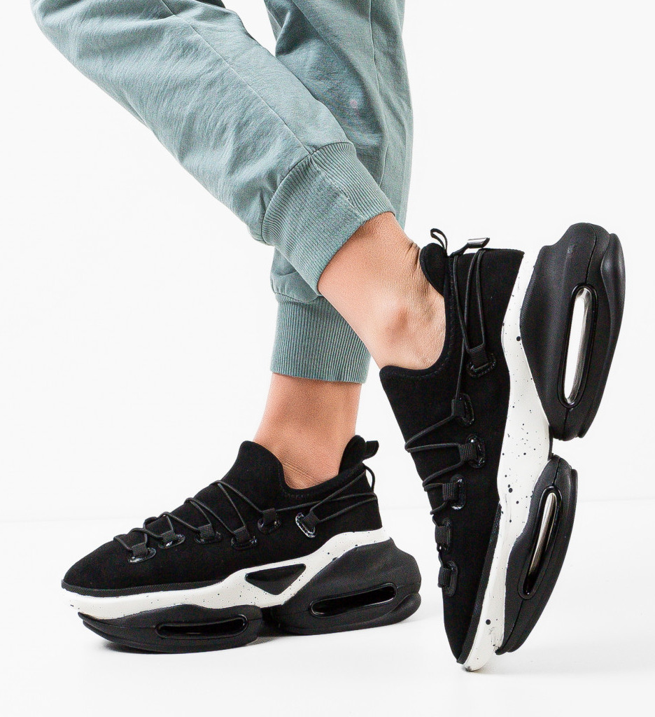 Sneakers dama maci negri 2