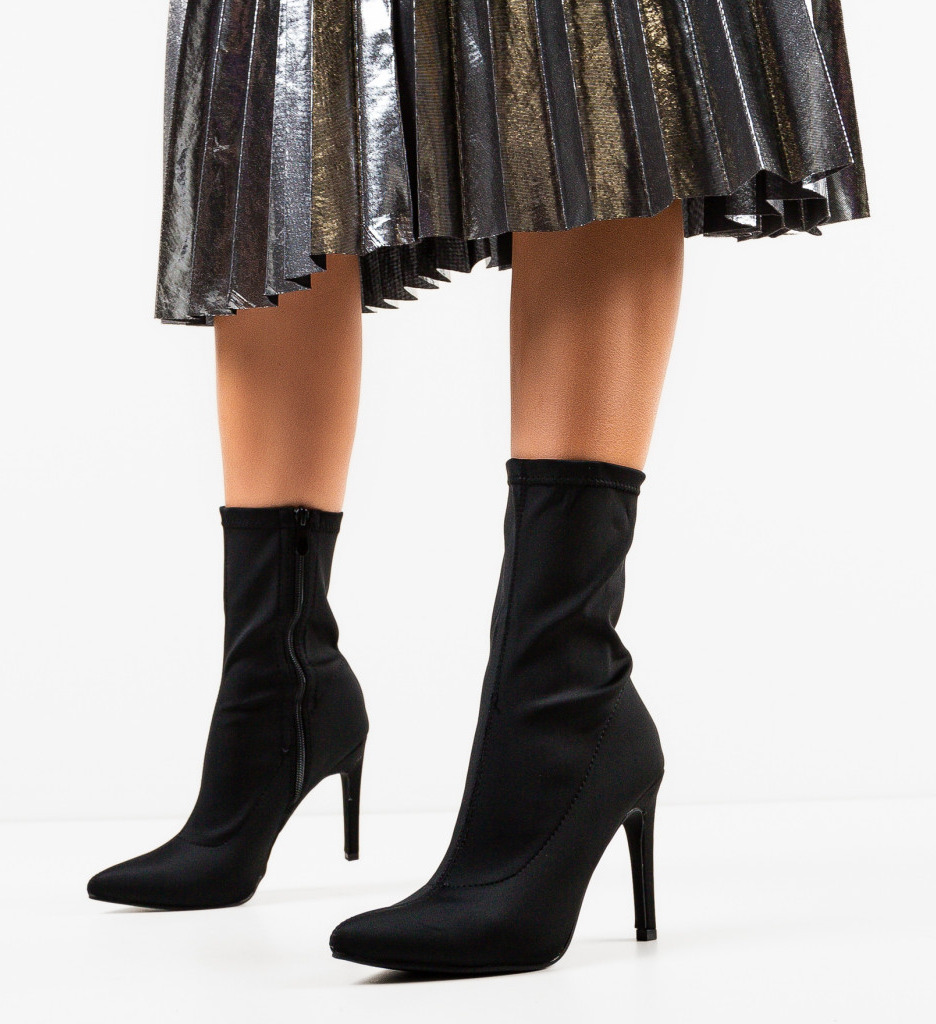 Botine dama glenn negre