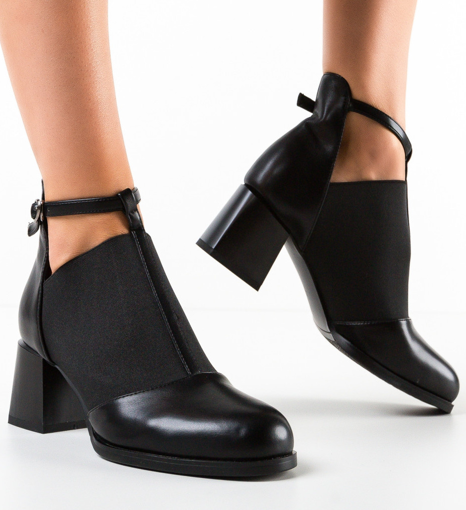 Botine dama oblem negre