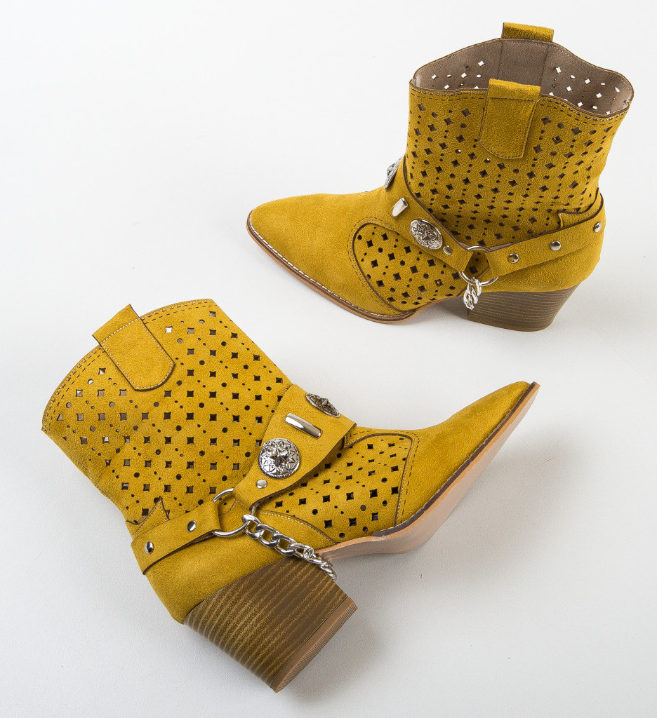 Botine Grajka Galbene