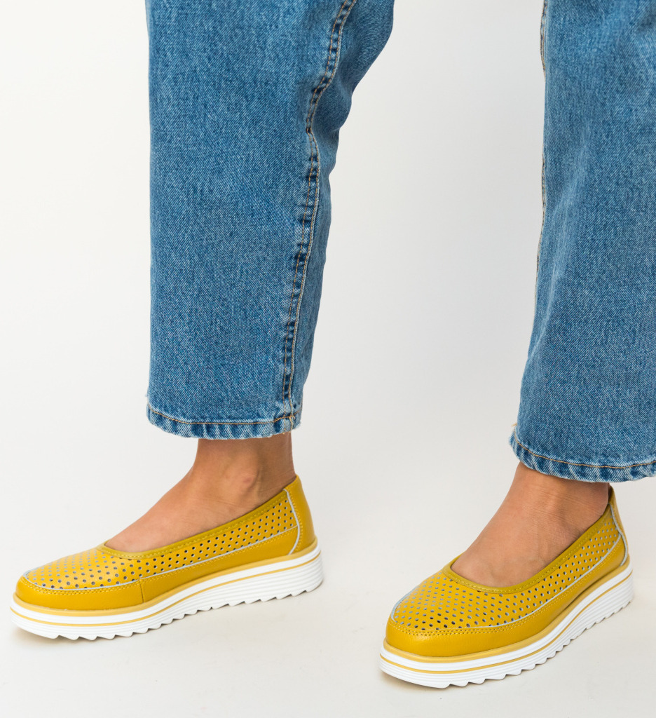 Poze Espadrile Geani Galbeni depurtat.ro 