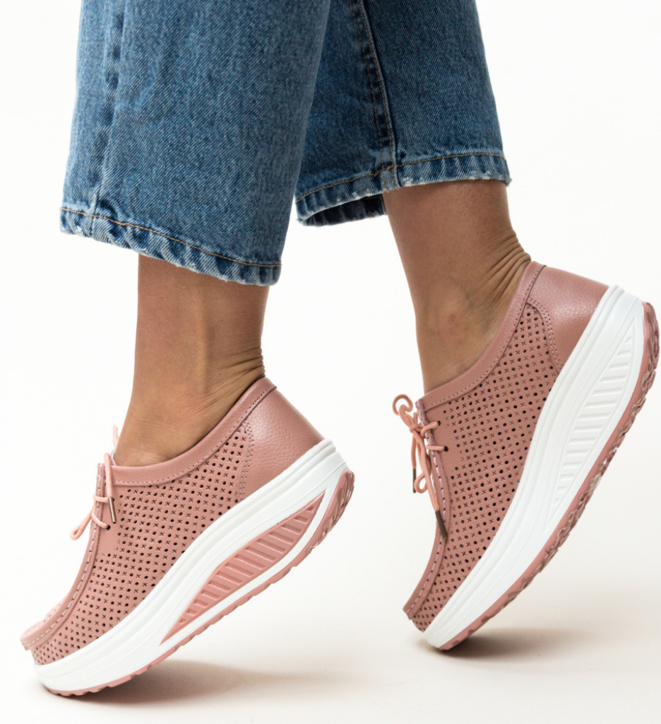Pantofi Casual Blanken Roz