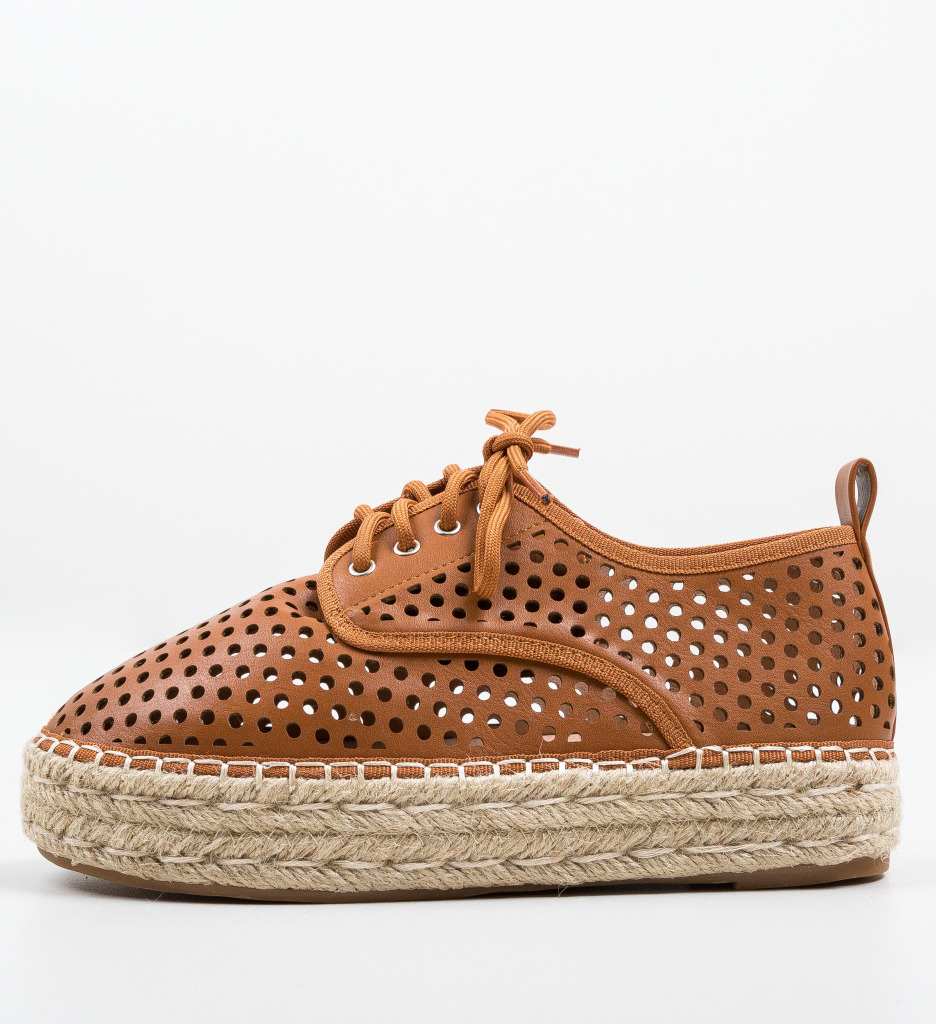 Pantofi casual cazori maro