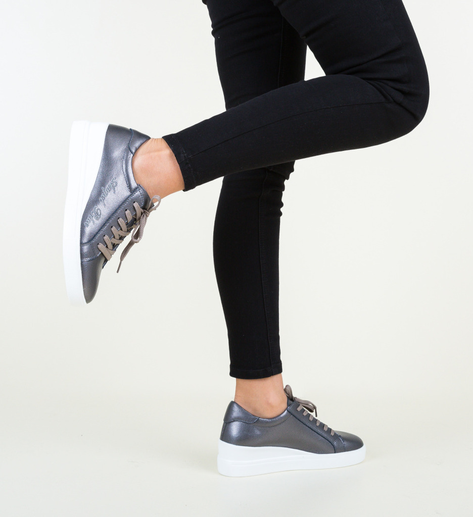 Poze Pantofi Casual Daisie Gri depurtat.ro 
