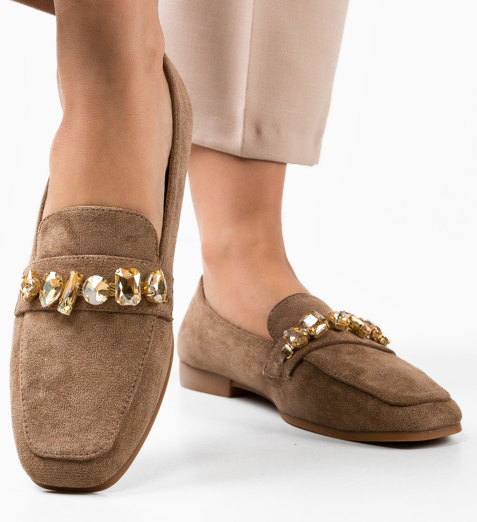 Pantofi Casual dama Amerigo Khaki