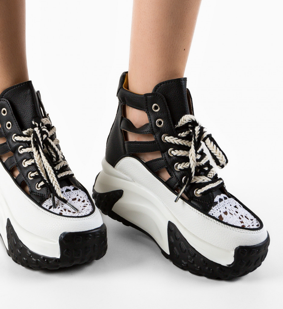 Poze Pantofi Casual dama Oaxaca Negri DePurtat