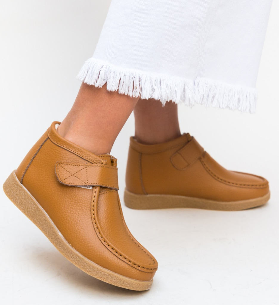 Poze Pantofi Casual Debir Camel depurtat.ro 