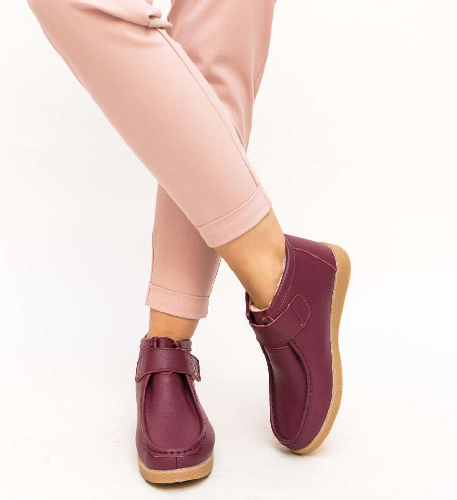 Poze Pantofi Casual Debir Grena depurtat.ro 