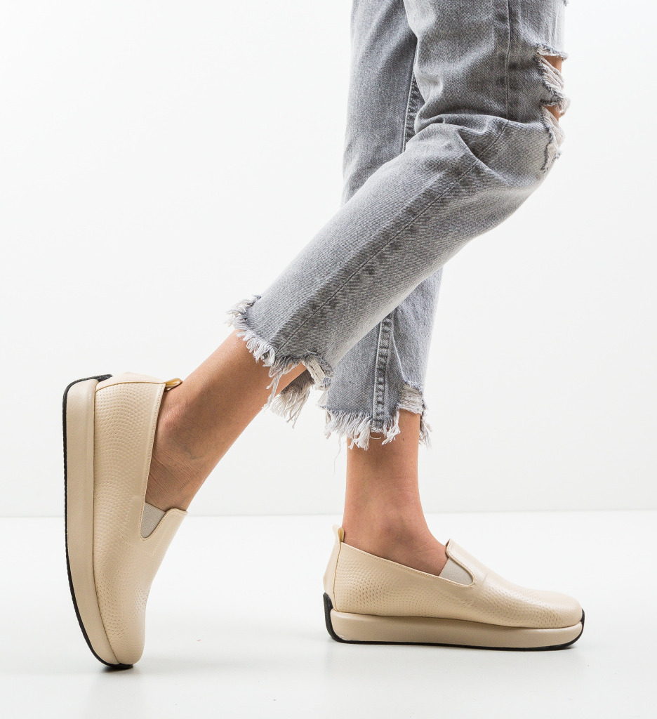 Pantofi Casual Malter Bej