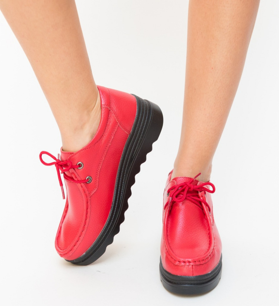 Poze Pantofi Casual Petro Rosii depurtat.ro 
