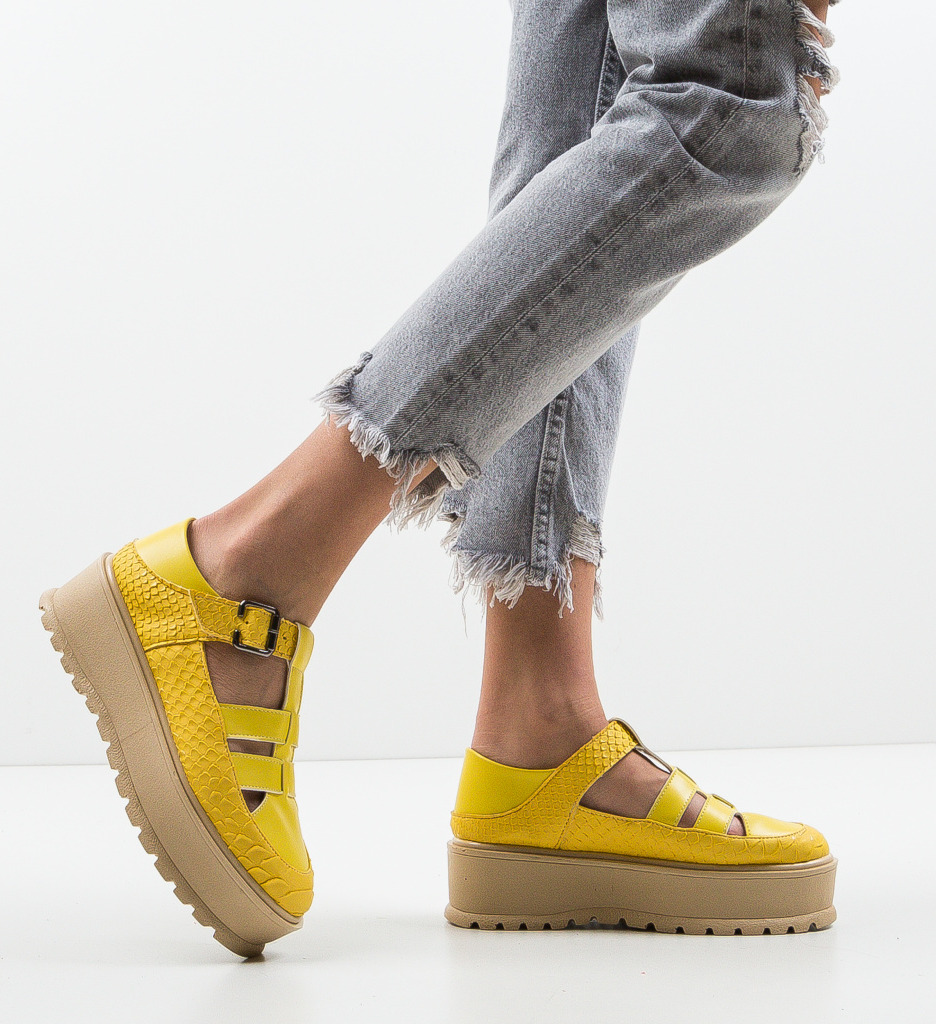 Pantofi Casual Ramada Galbeni