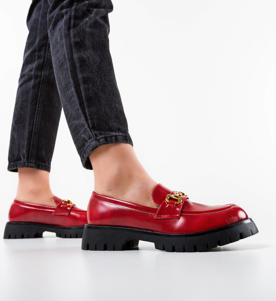 Pantofi casual ryder rosii
