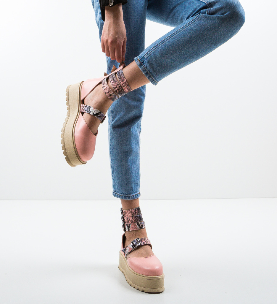 Pantofi Casual Sefma Roz 2