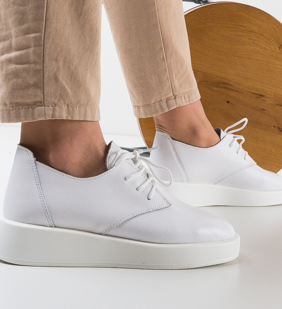 Pantofi casual sharples albi