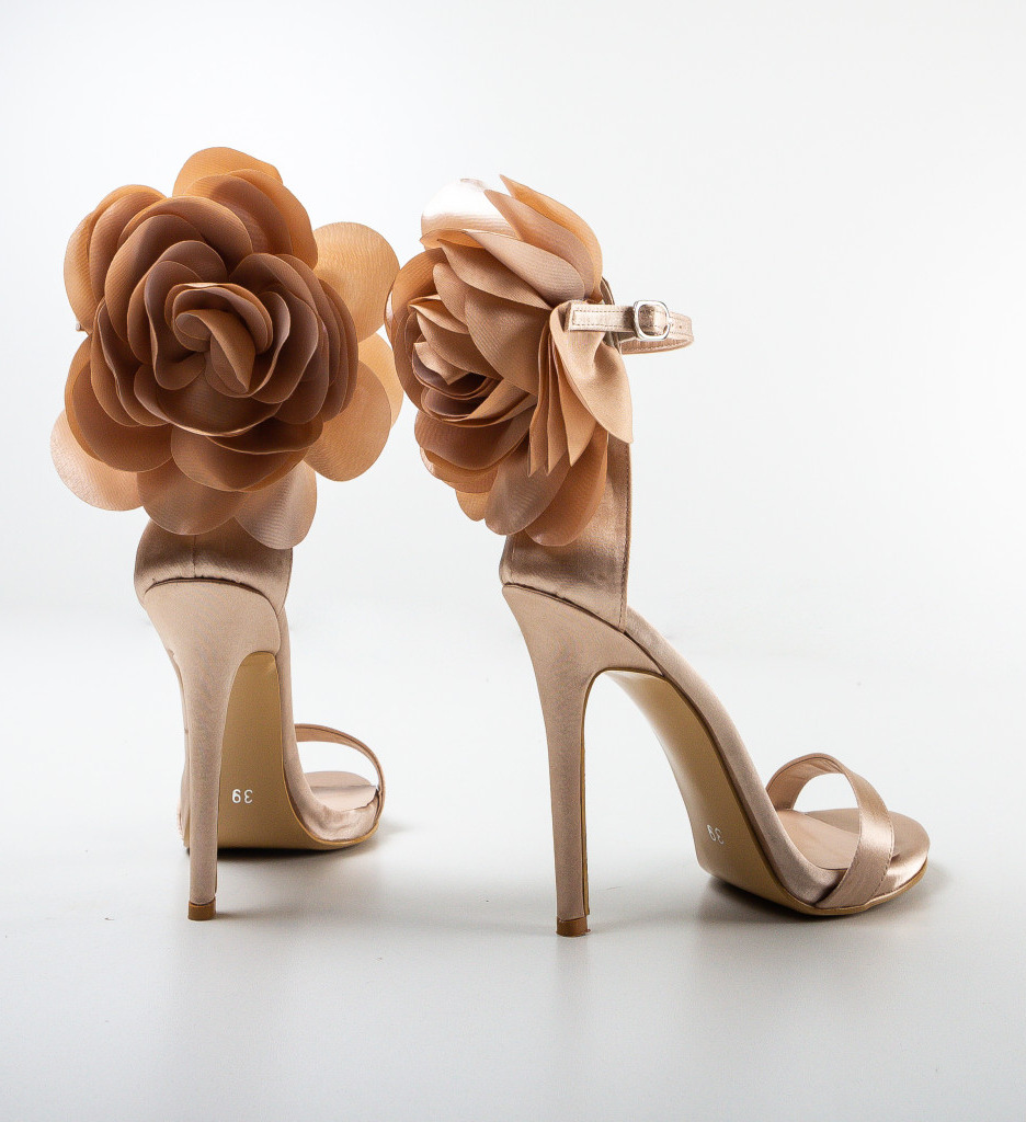 Sandale roses bej