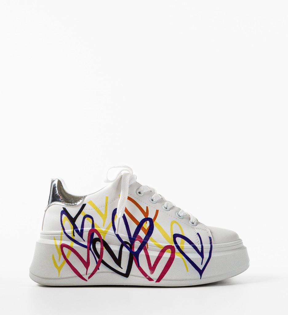 Poze Sneakers dama Argentina Argintii DePurtat