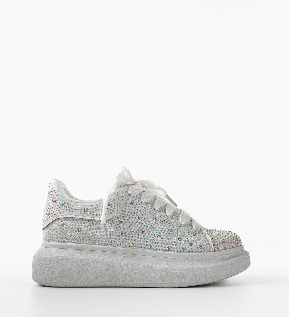 Poze Sneakers dama Mermera Albi DePurtat