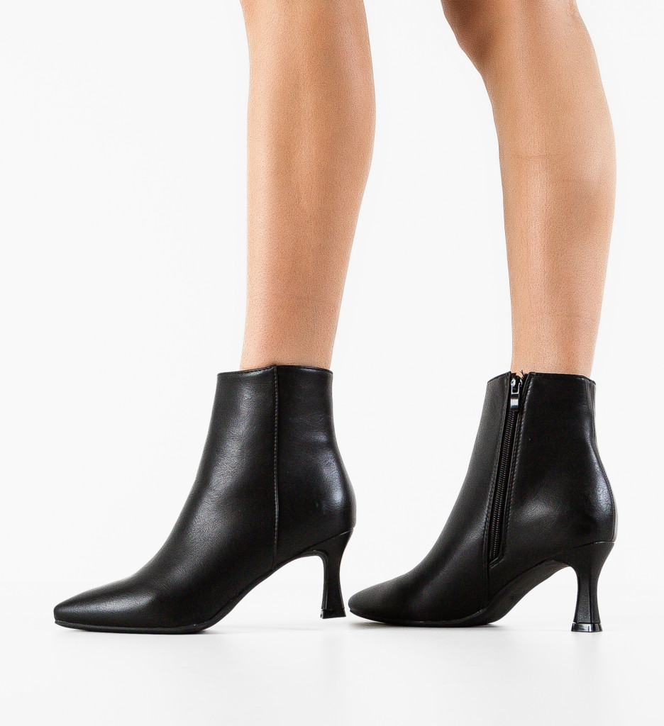 Poze Botine dama Ebro Negre 2 DePurtat