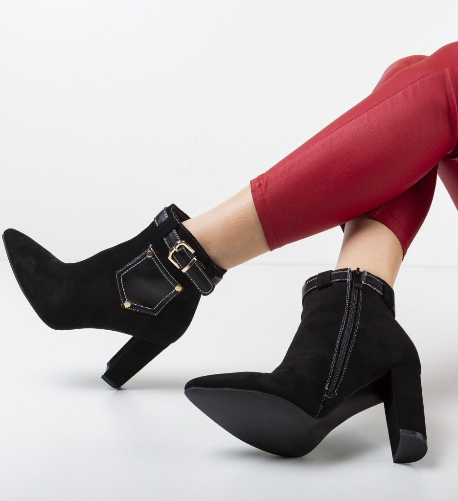 Poze Botine Dawson Negre depurtat.ro 