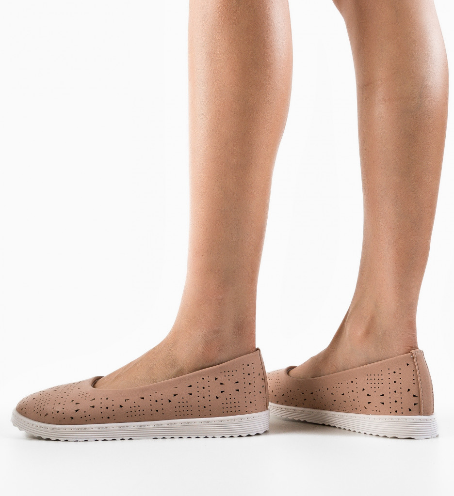Poze Espadrile Casual Eree Roz DePurtat