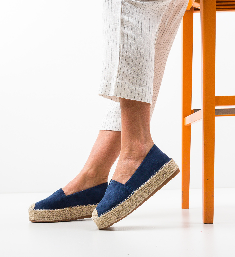 Espadrile Katie Bleumarin